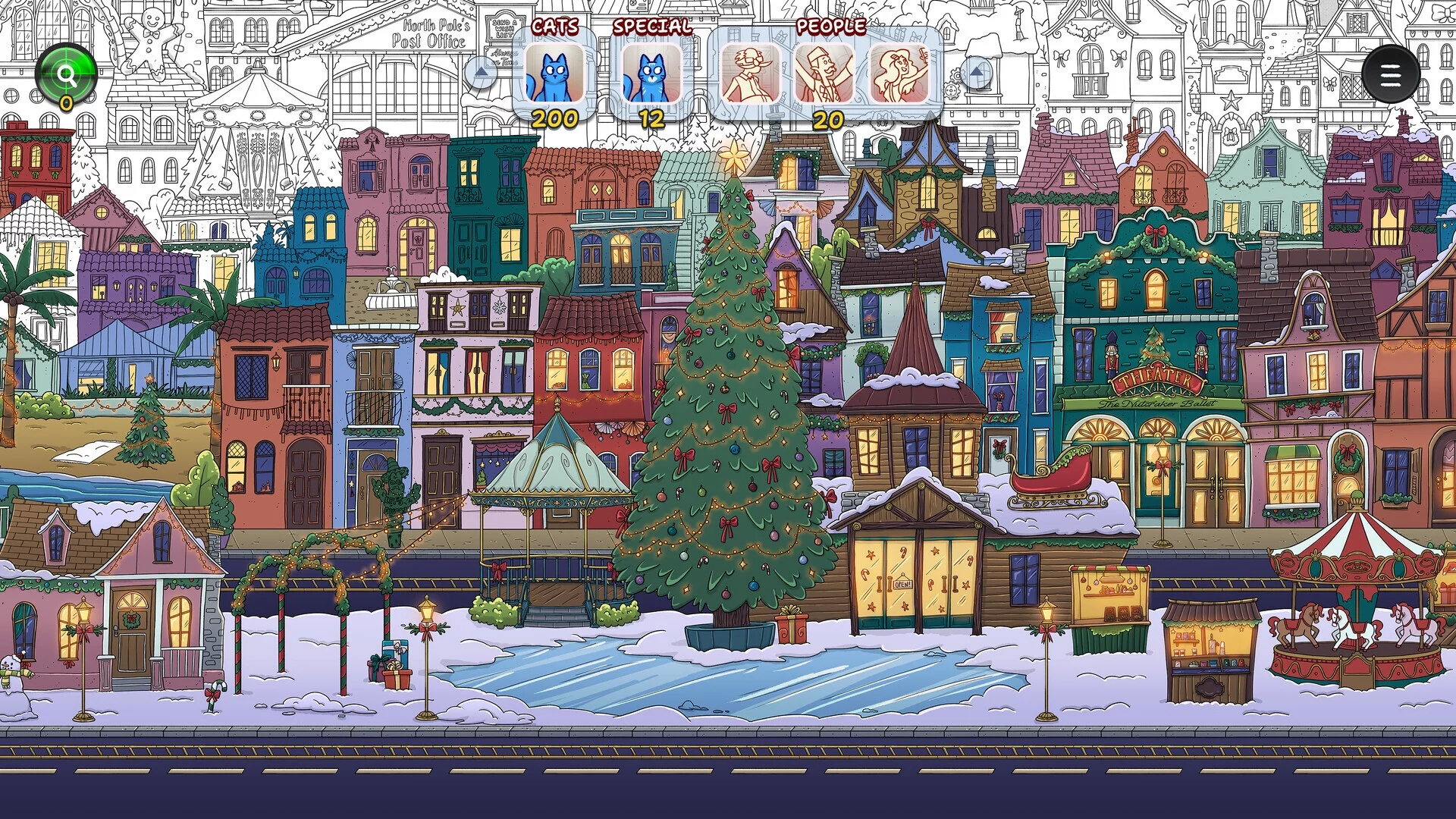 Изображение игры: Hidden Cats in Christmas