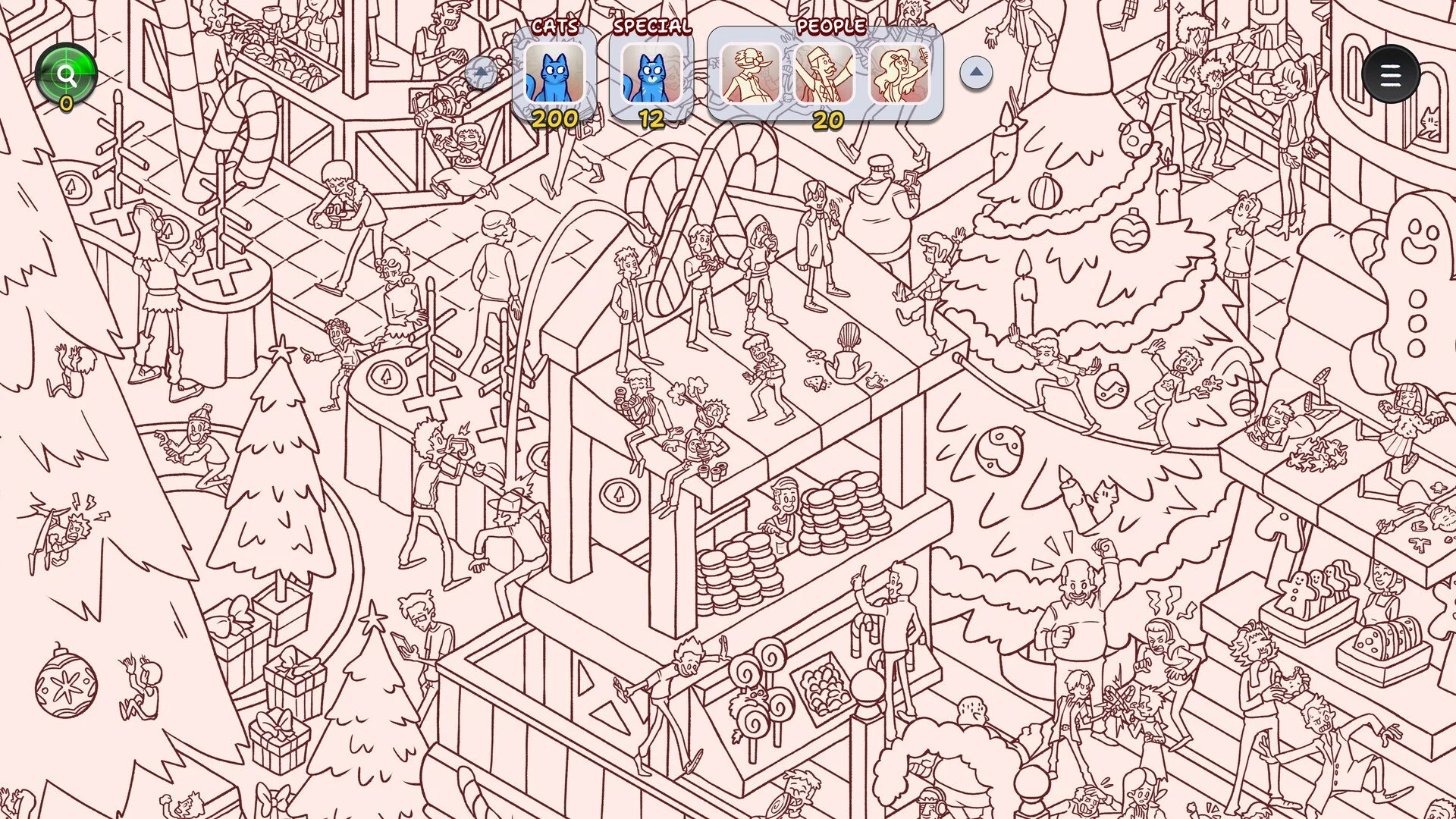 Изображение игры: Hidden Cats in Christmas