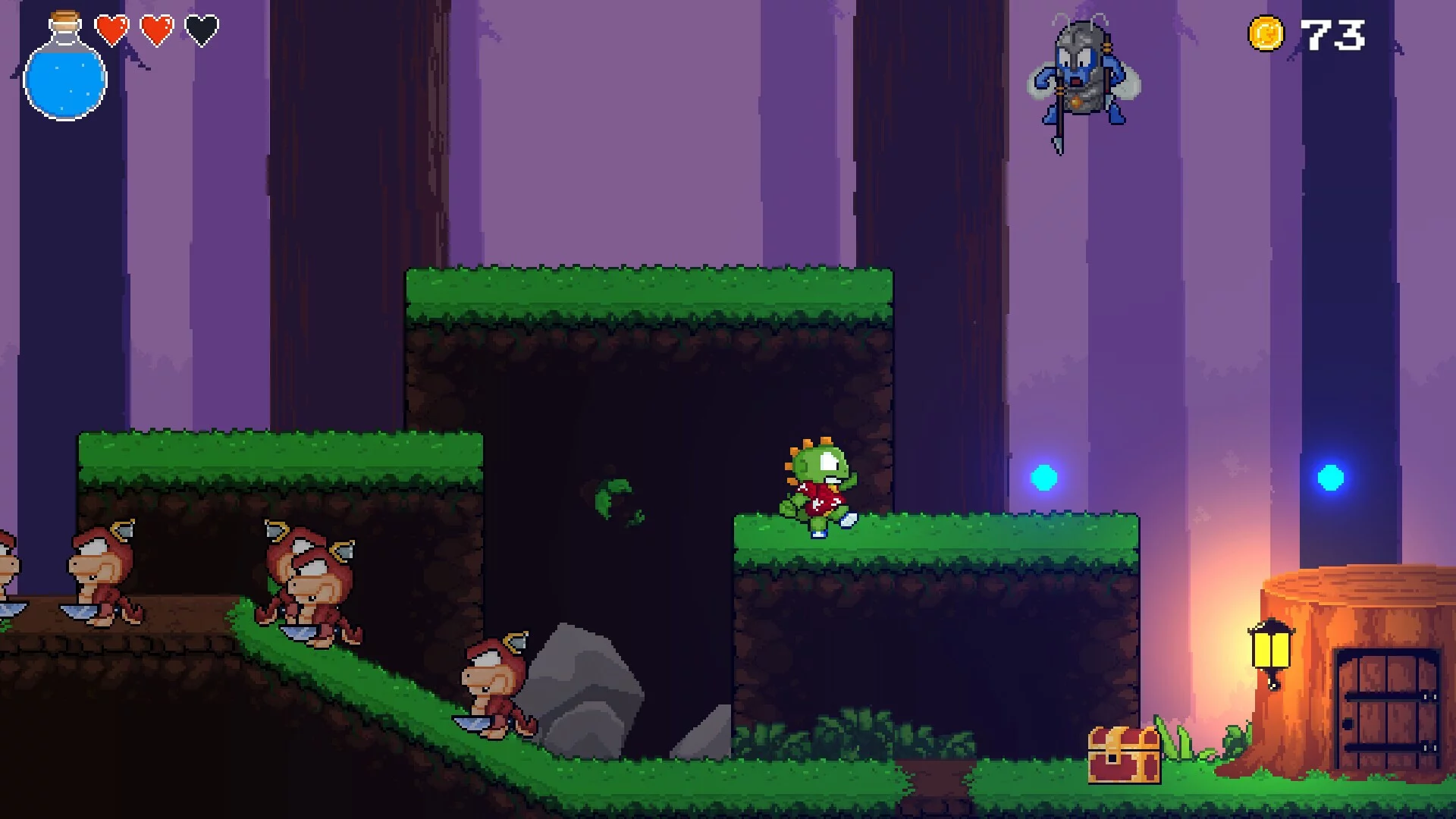 Изображение игры: Dinopunk: the Cacops adventure