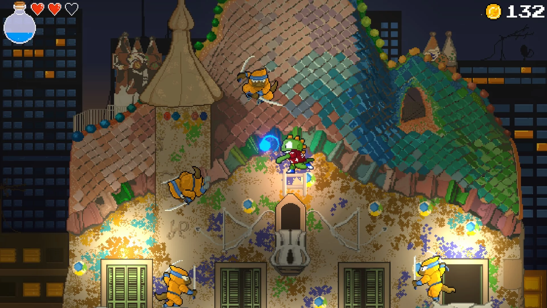 Изображение игры: Dinopunk: the Cacops adventure