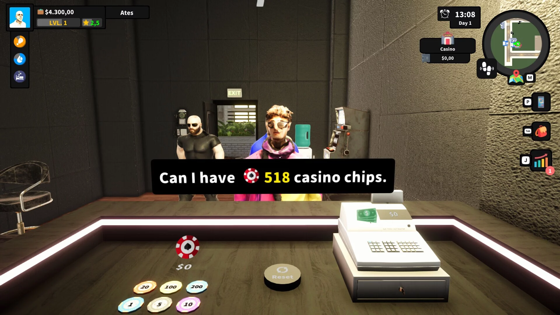 Изображение игры: Casino Management Simulator