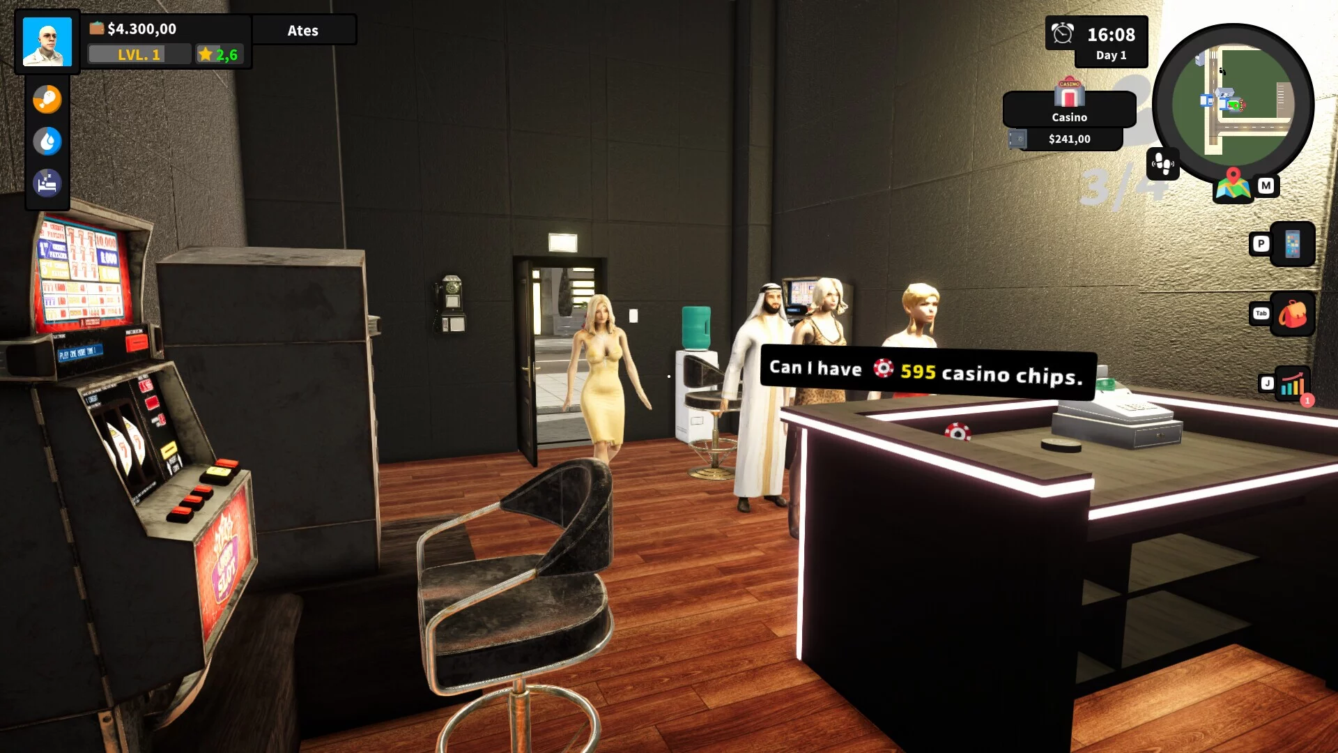 Изображение игры: Casino Management Simulator