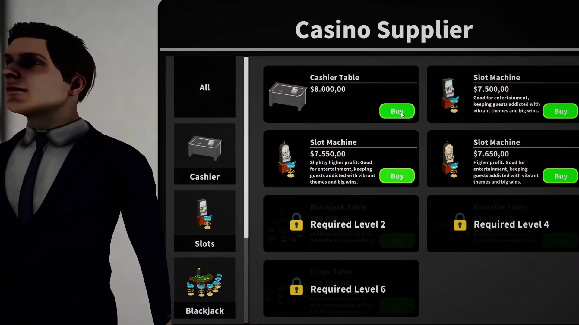 Изображение игры: Casino Management Simulator