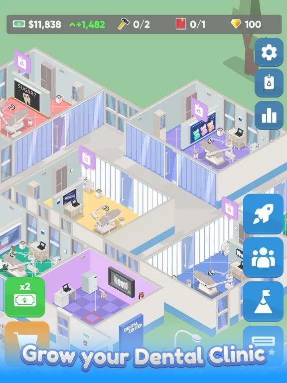 Изображение игры: Idle Dentist! Simulator Games