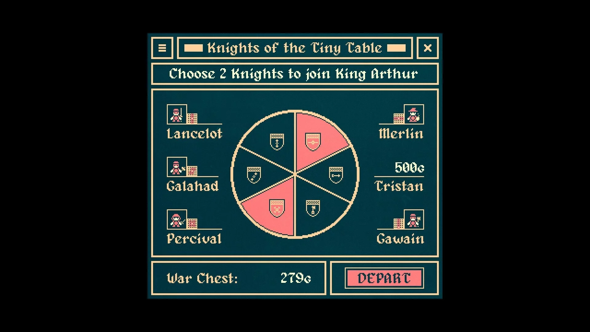 Изображение игры: Knights of the Tiny Table
