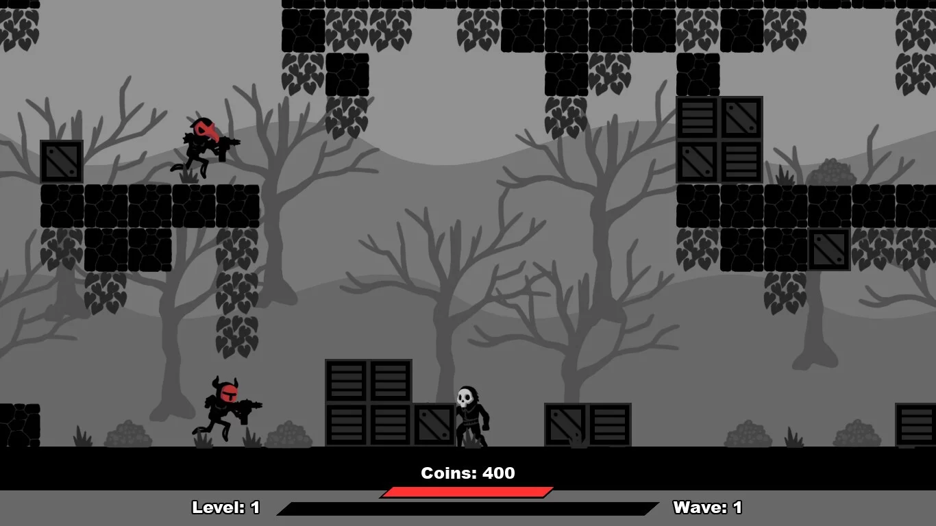 Изображение игры: Skull Bullets