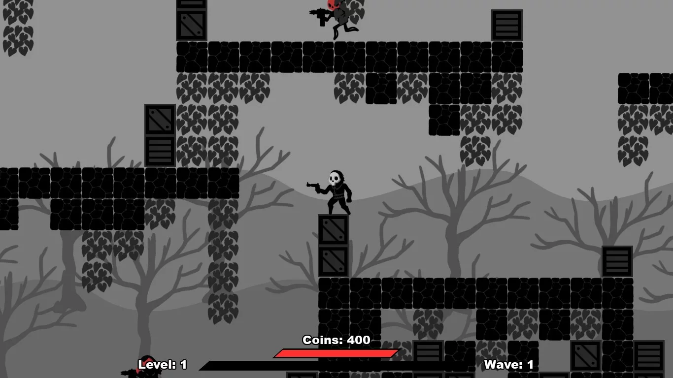 Изображение игры: Skull Bullets