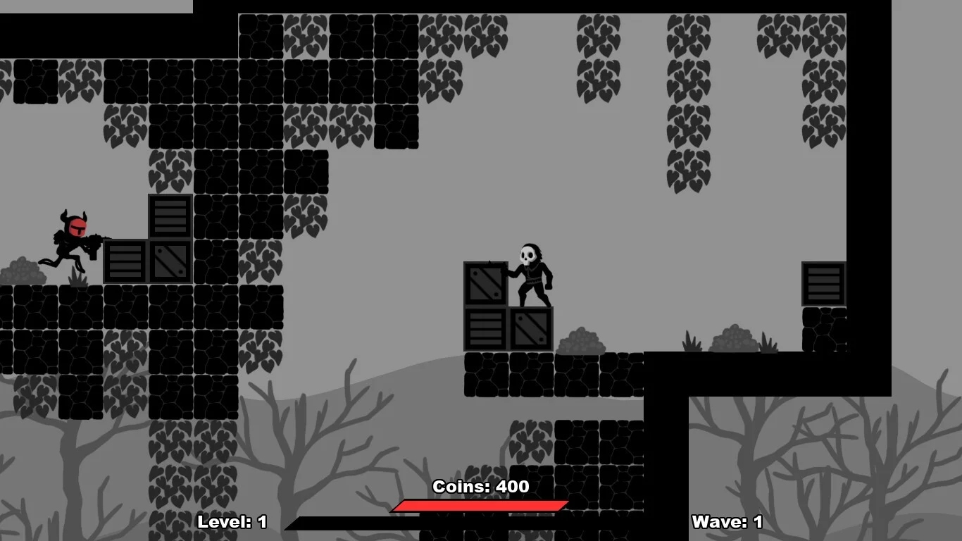 Изображение игры: Skull Bullets