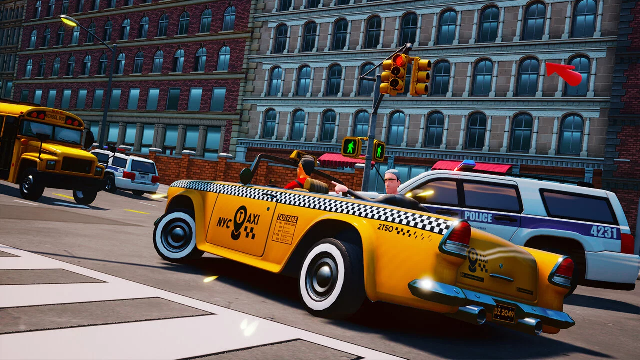Изображение игры: Taxi Chaos