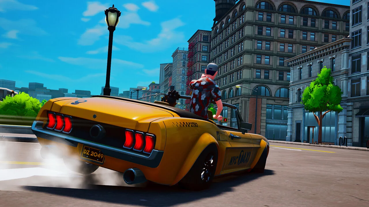 Изображение игры: Taxi Chaos