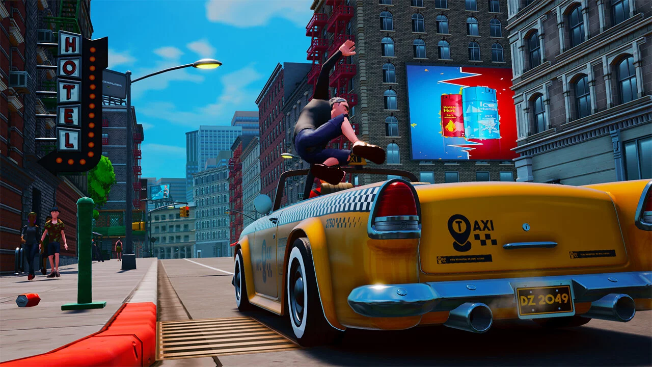 Изображение игры: Taxi Chaos