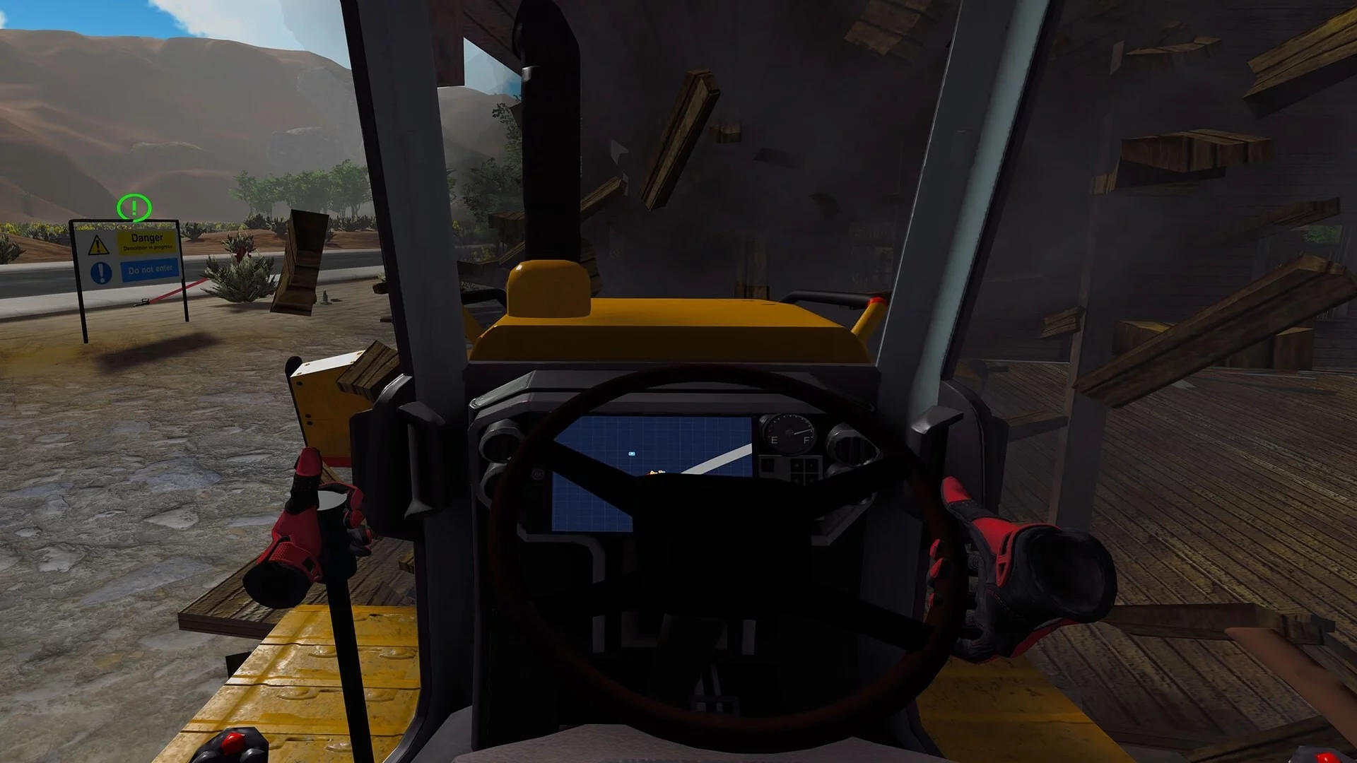 Изображение игры: Demolish & Build VR