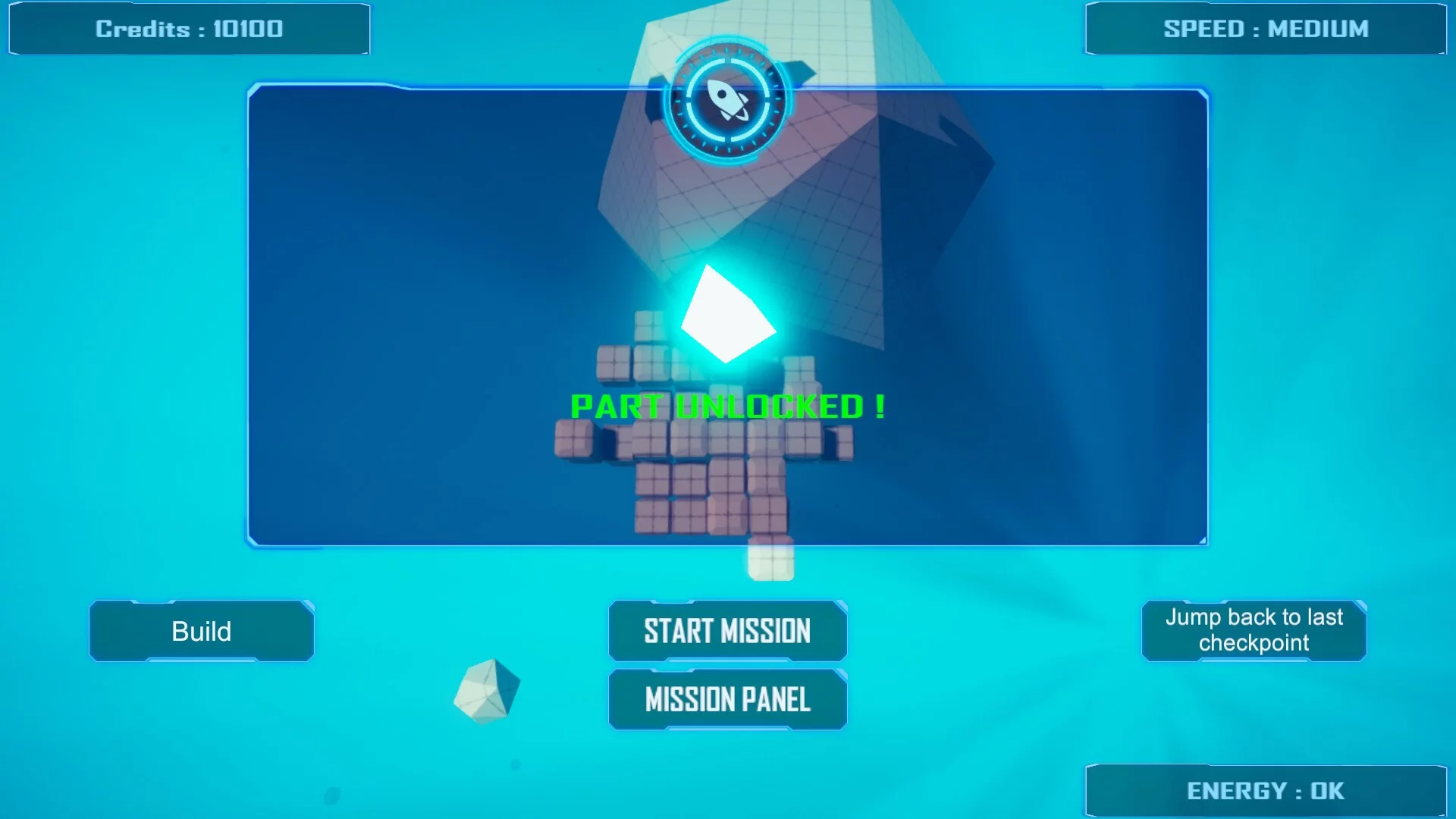 Изображение игры: SpaceBlocc