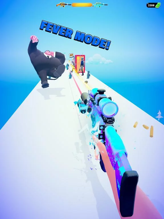 Изображение игры: Gun Run 3D!