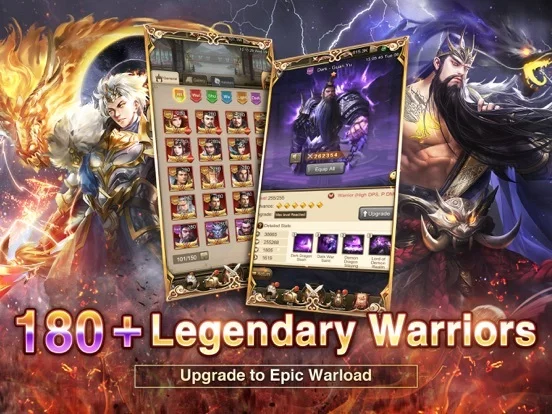 Изображение игры: IDLE Warriors:Three Kingdoms