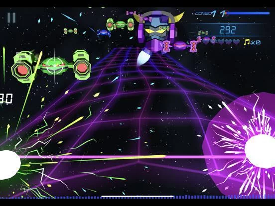 Изображение игры: Galactigun: Rhythm Blaster