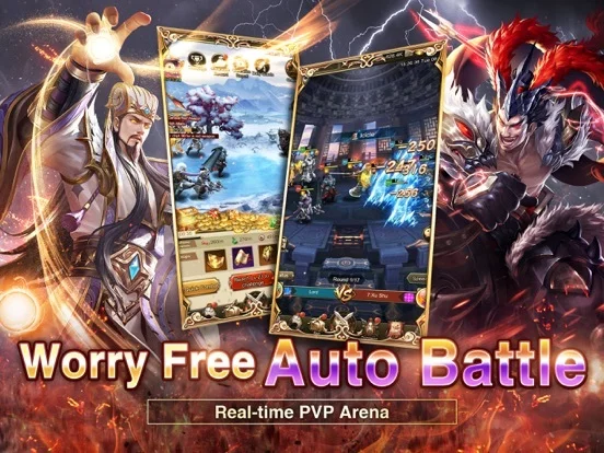 Изображение игры: IDLE Warriors:Three Kingdoms