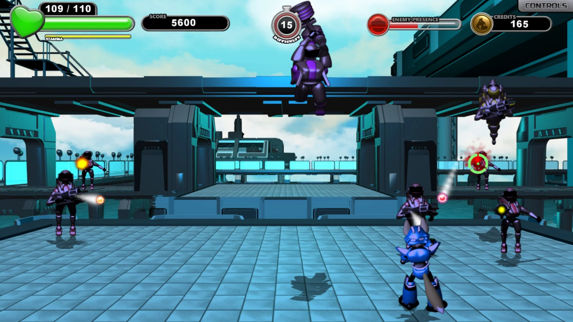 Изображение игры: Unit Down