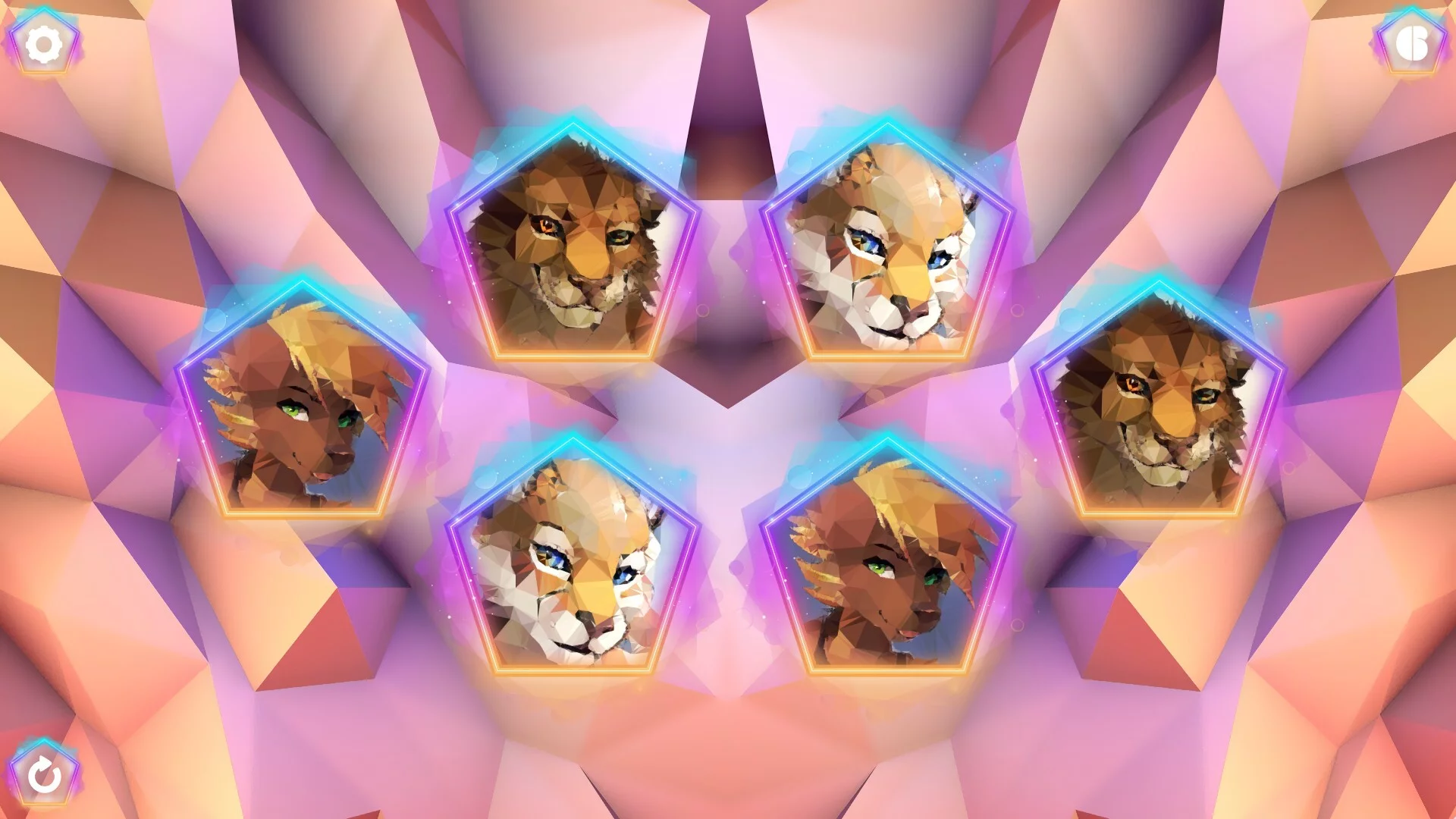 Изображение игры: Poly Memory: Furries