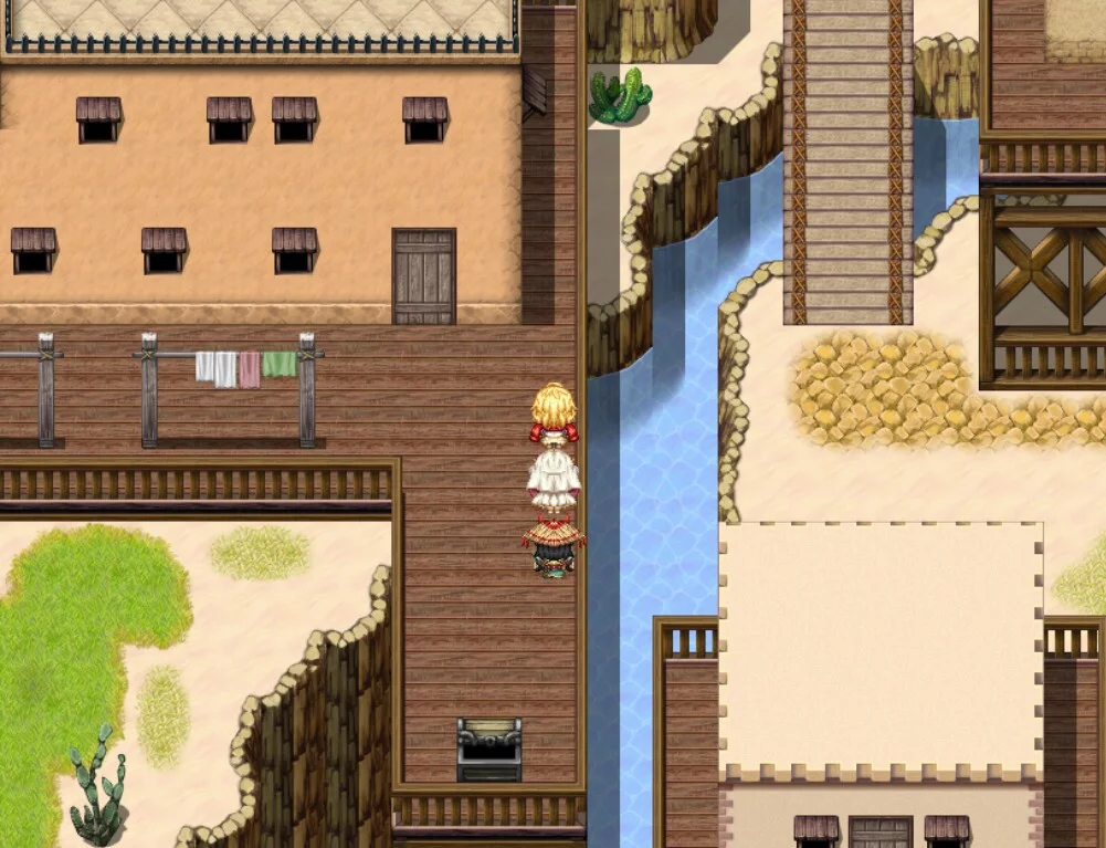 Изображение игры: Sandfall