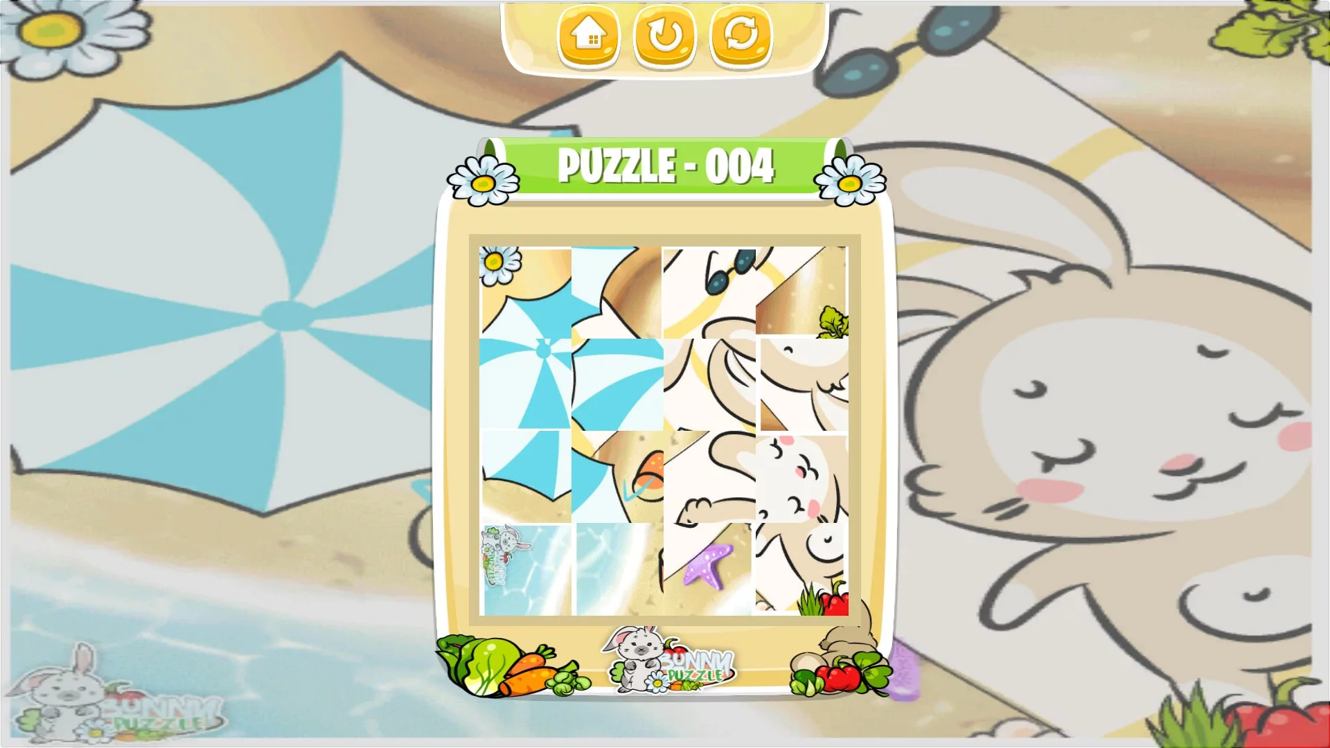 Изображение игры: Bunny Puzzle