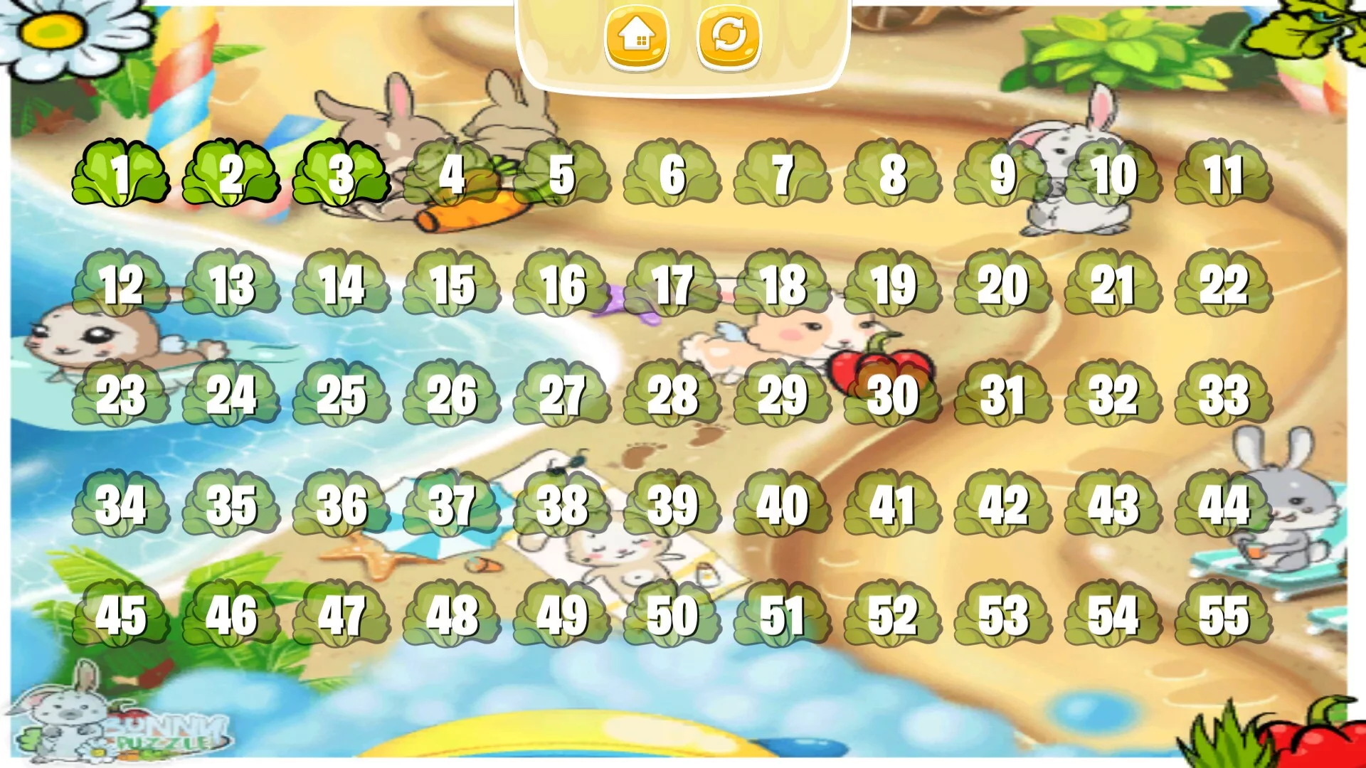 Изображение игры: Bunny Puzzle