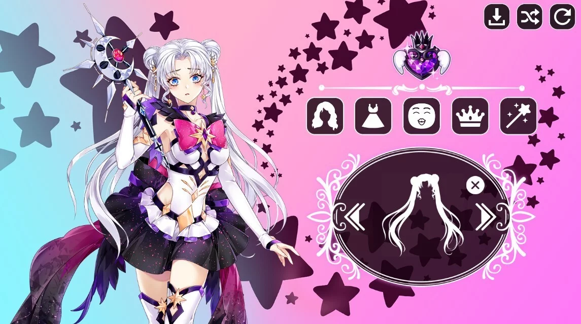 Изображение игры: Magical Girl Creator