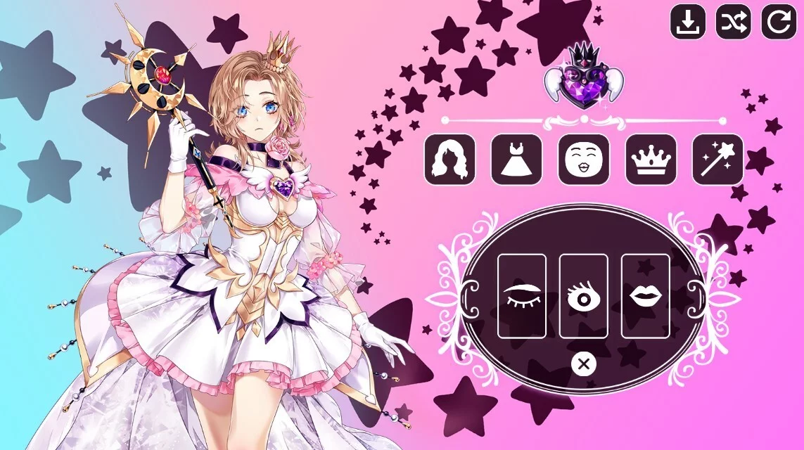 Изображение игры: Magical Girl Creator