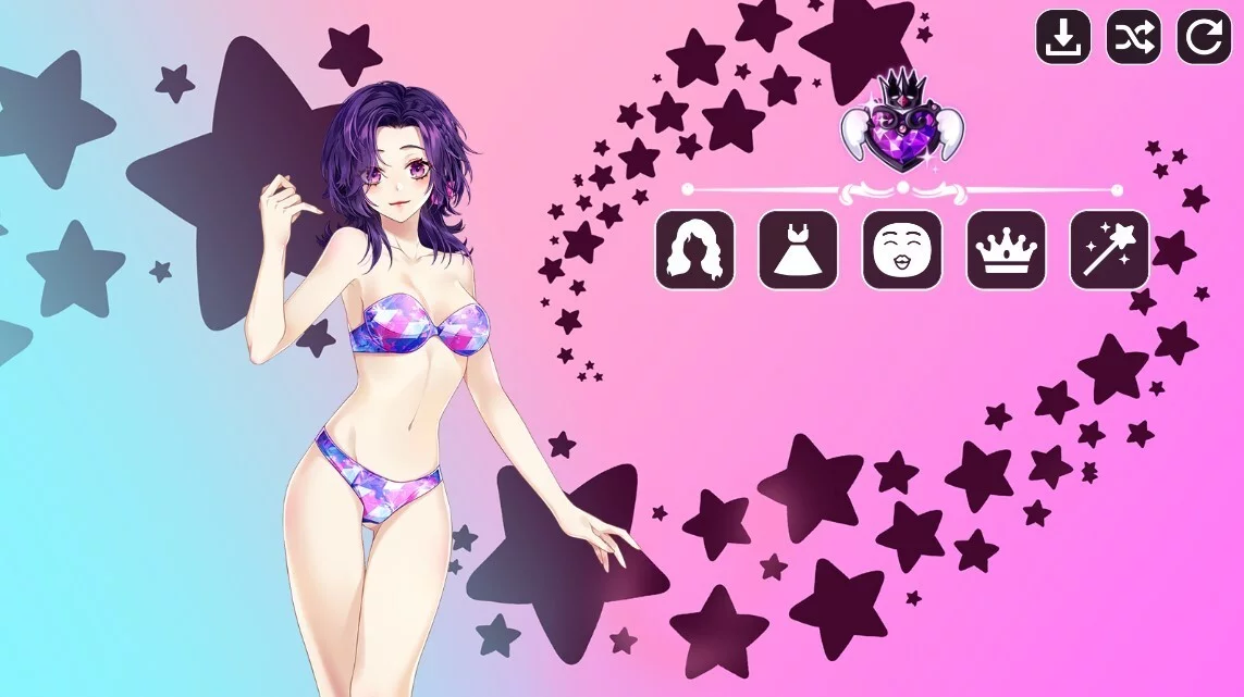 Изображение игры: Magical Girl Creator