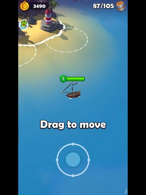 Изображение игры: Pirate Raid: Action Idle Sim