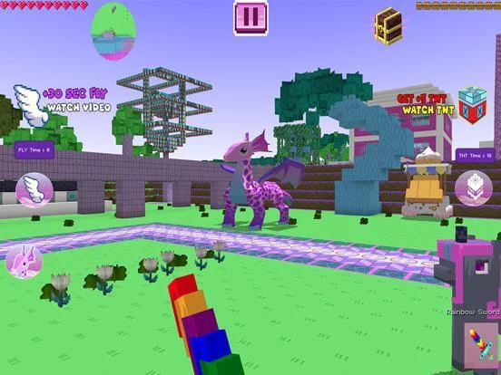 Изображение игры: Kawaii Planet Craft