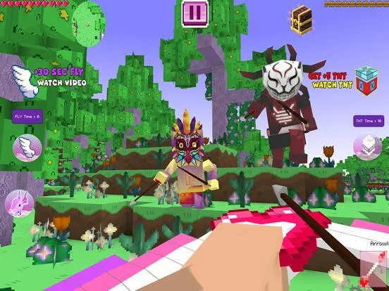 Изображение игры: Kawaii Planet Craft