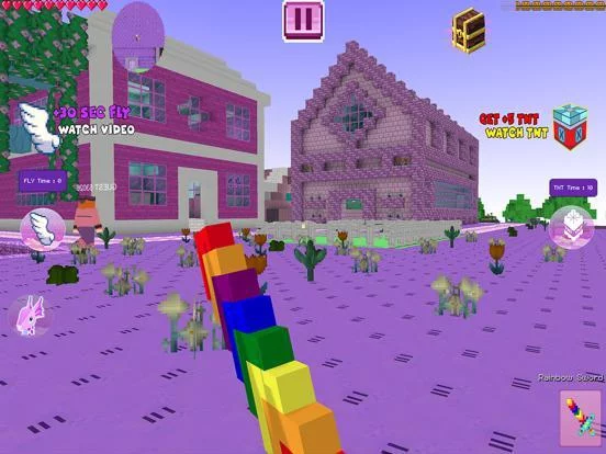 Изображение игры: Kawaii Planet Craft