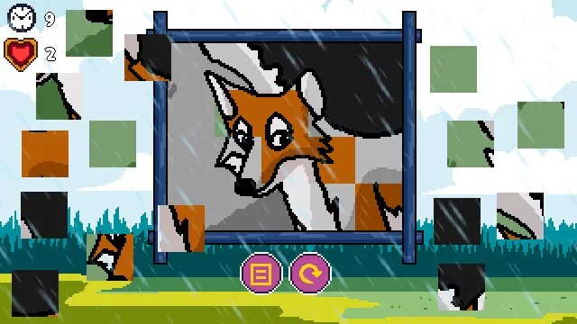 Изображение игры: Rain Puzzle