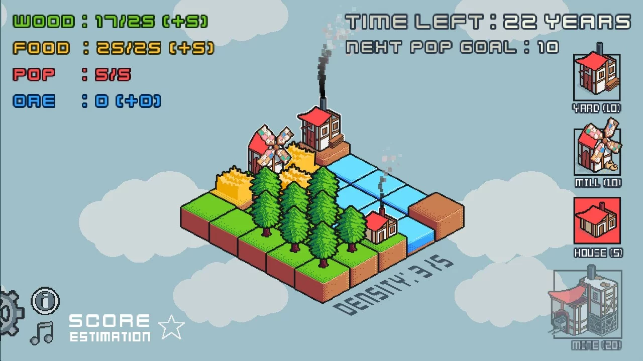 Изображение игры: Time's Up in Tiny Town