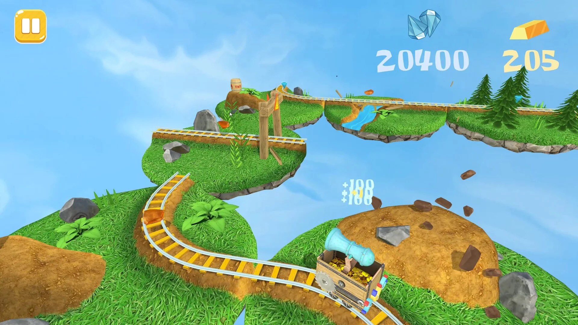 Изображение игры: Mad Cart