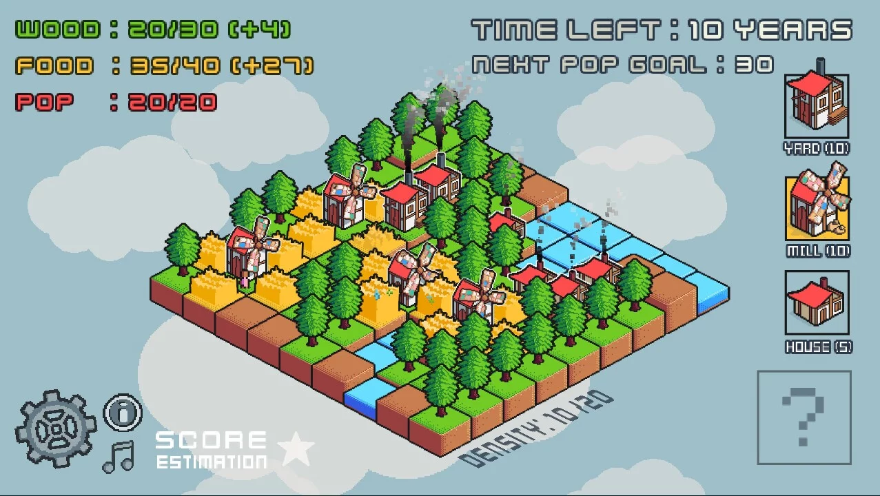 Изображение игры: Time's Up in Tiny Town