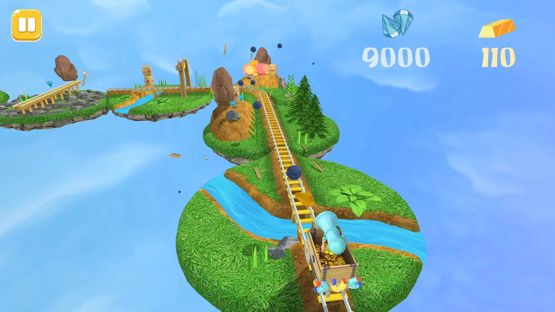 Изображение игры: Mad Cart