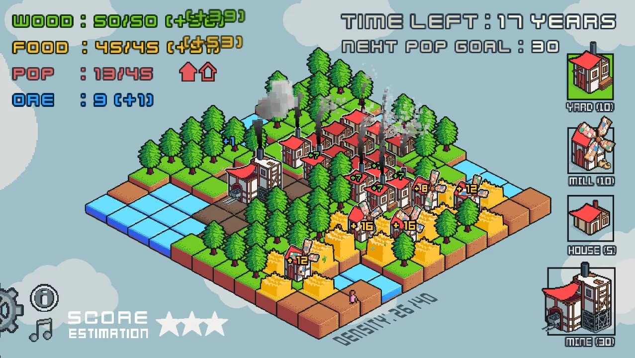 Изображение игры: Time's Up in Tiny Town
