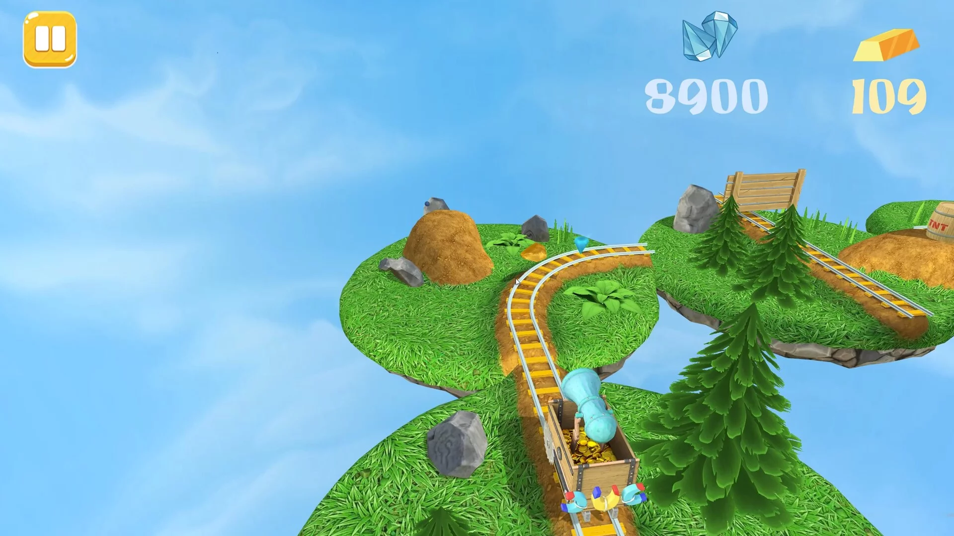 Изображение игры: Mad Cart
