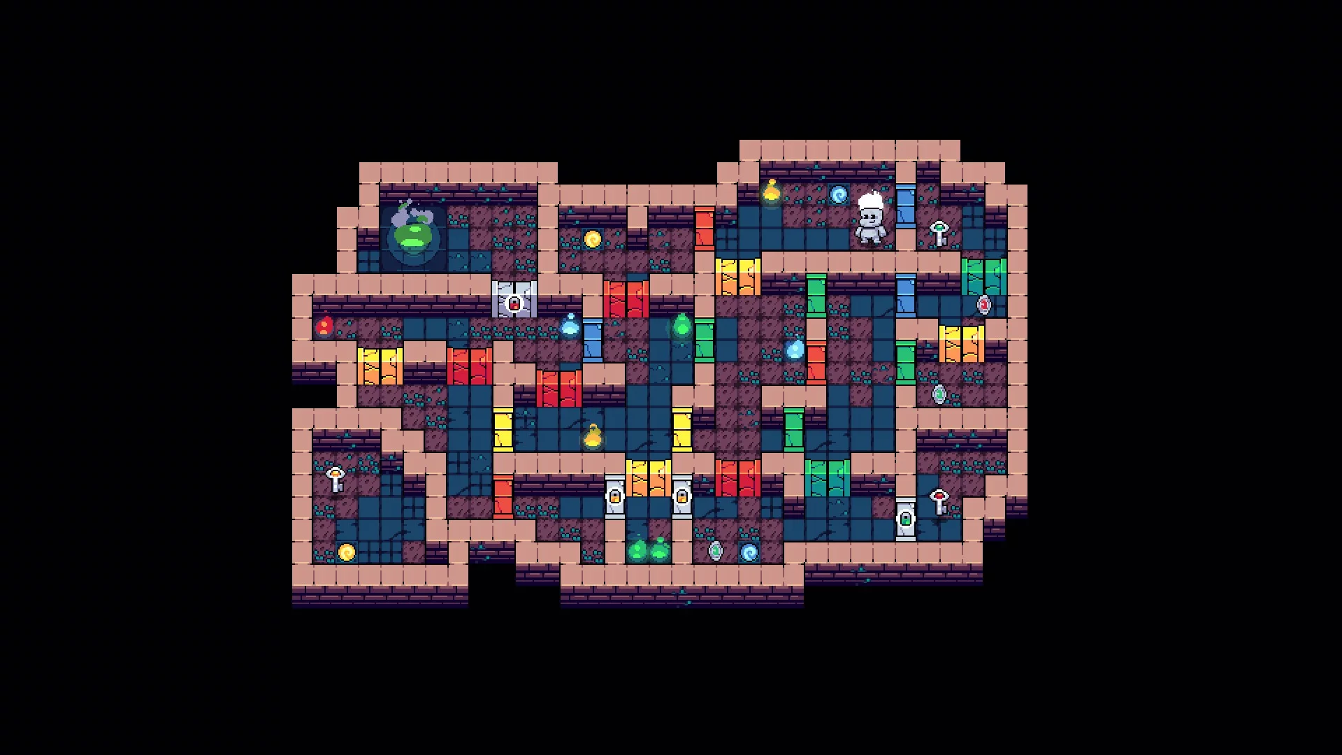 Изображение игры: Dungeon Color