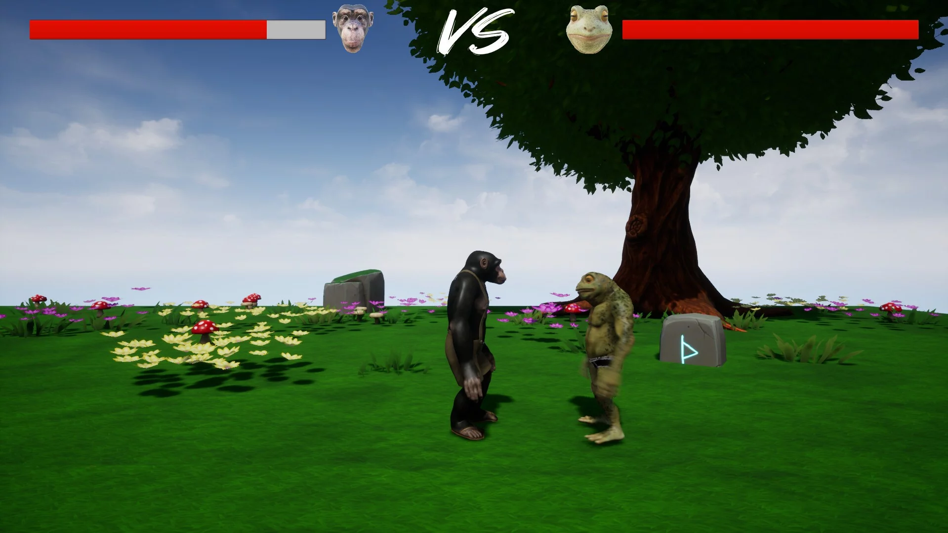 Изображение игры: Animals Fight