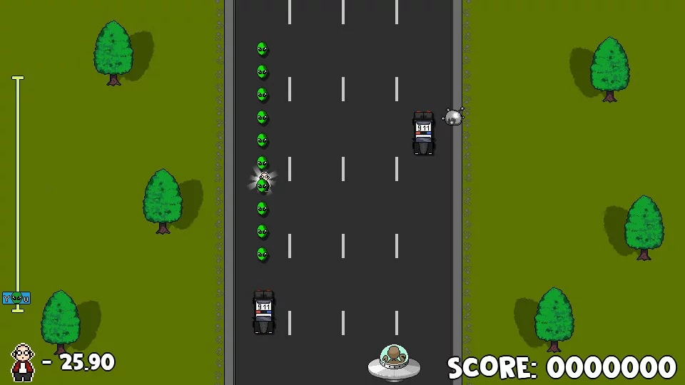Изображение игры: Alien Accident