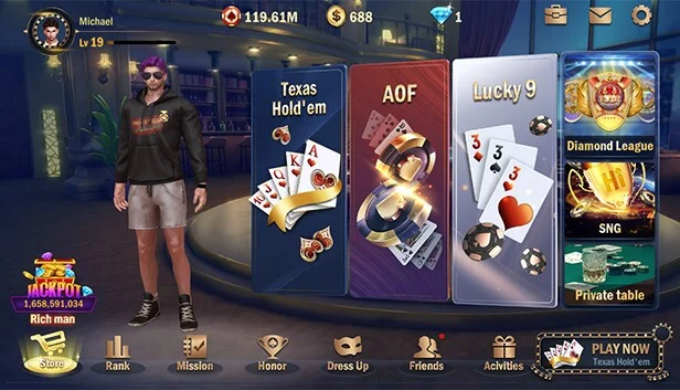 Изображение игры: Hi Poker 3D:Texas Holdem