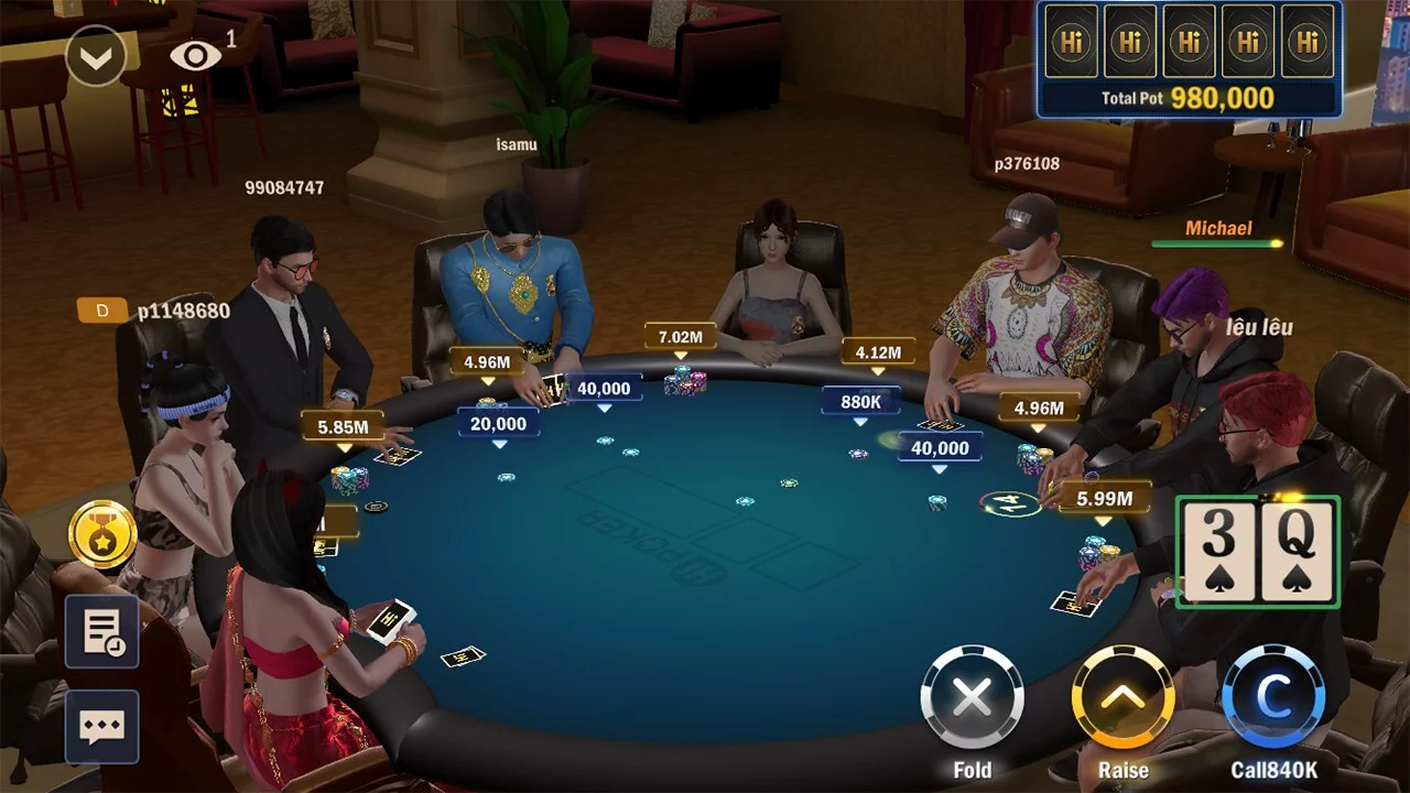 Изображение игры: Hi Poker 3D:Texas Holdem