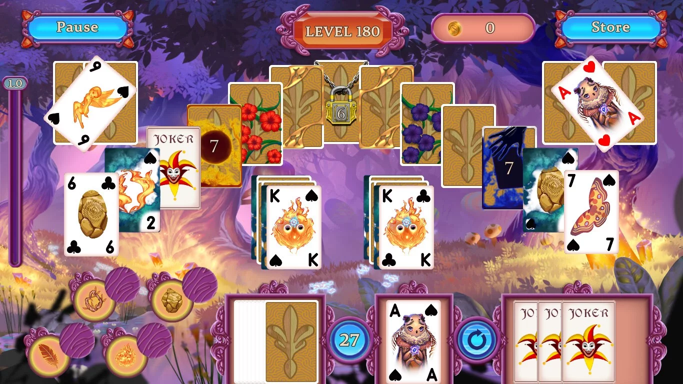 Изображение игры: Endless Soul Light Solitaire