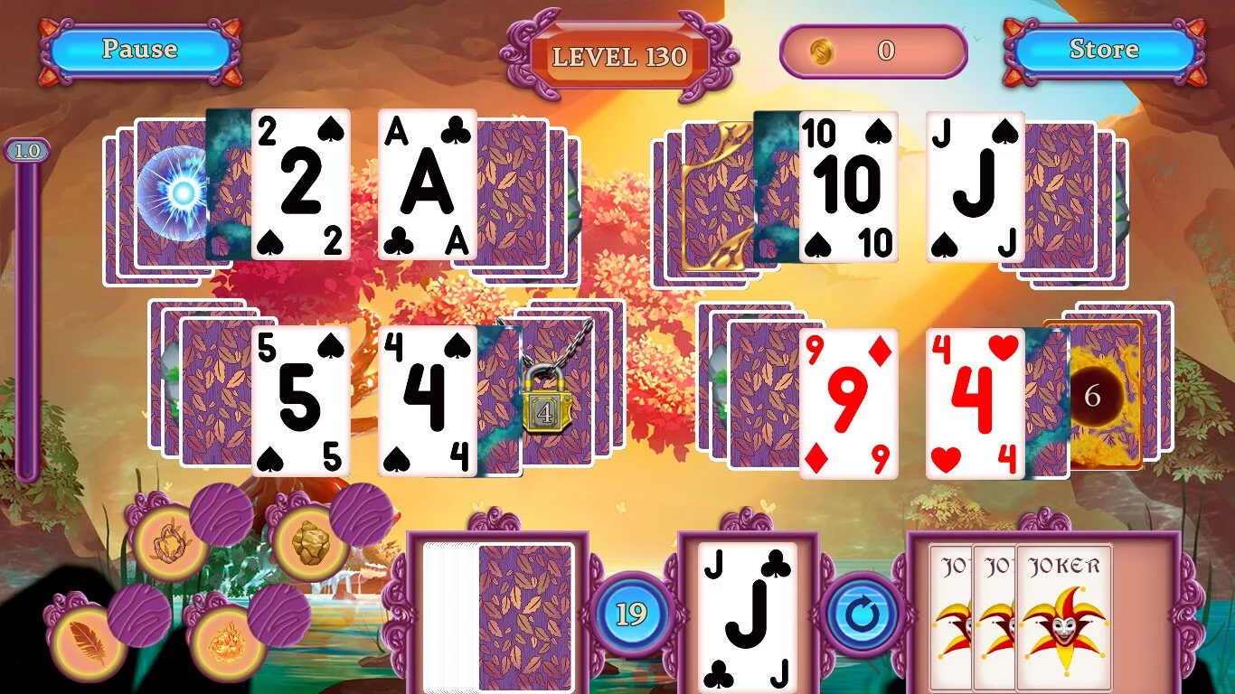 Изображение игры: Endless Soul Light Solitaire