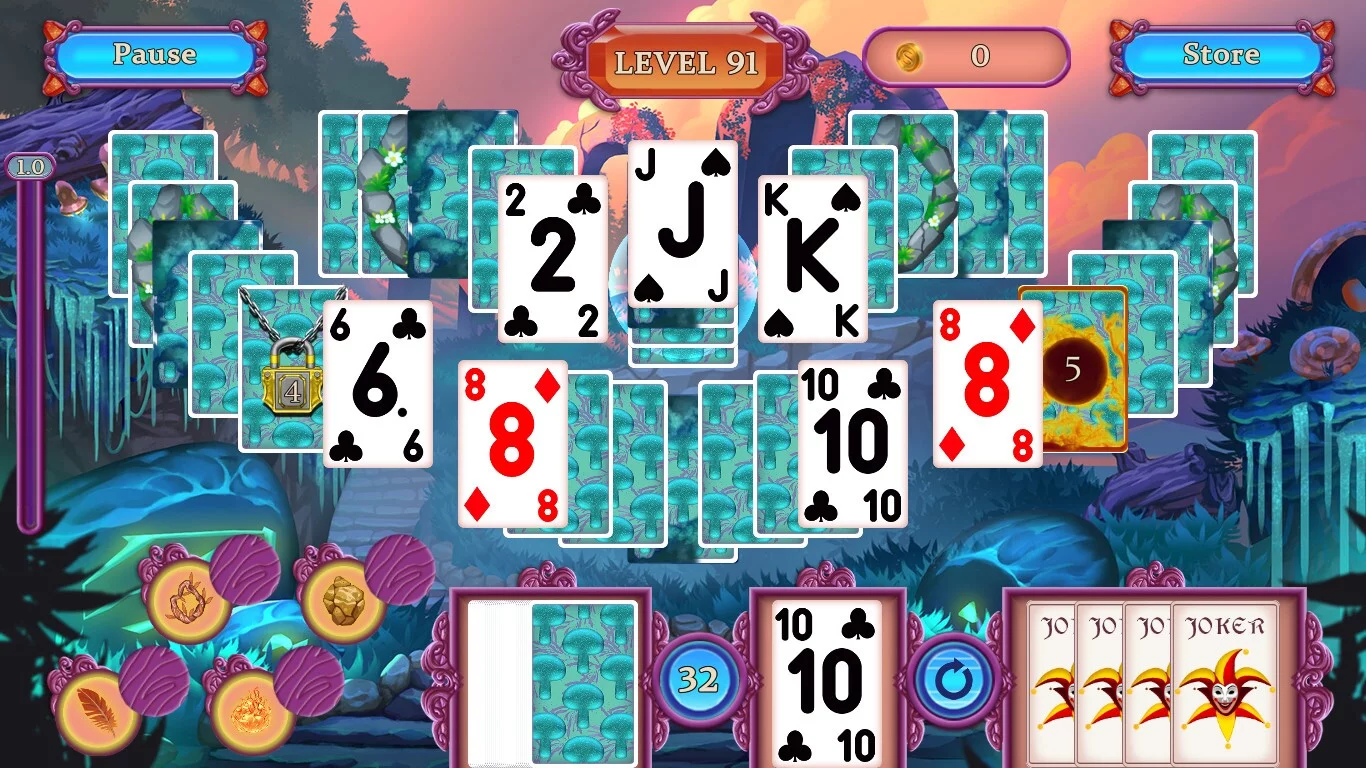 Изображение игры: Endless Soul Light Solitaire