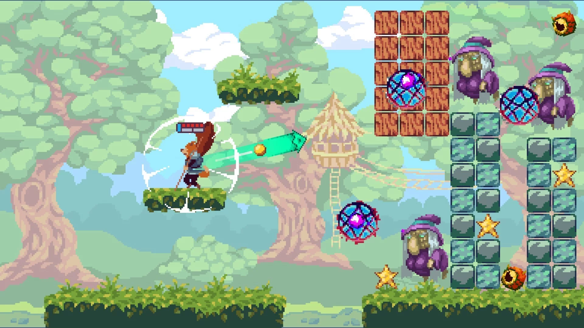 Изображение игры: Arkan: The dog adventurer