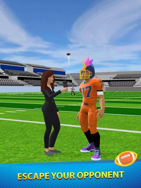 Изображение игры: Hyper Touchdown 3D